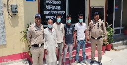 कलियर पुलिस की बड़ी कार्यवाही, चार वारण्टी गिरफ्तार